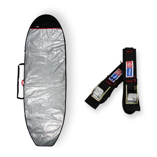 Capa Prancha Stand Up Paddle Sup 10'6 A 11'0 + Fita Rack Std - Maori Extreme
