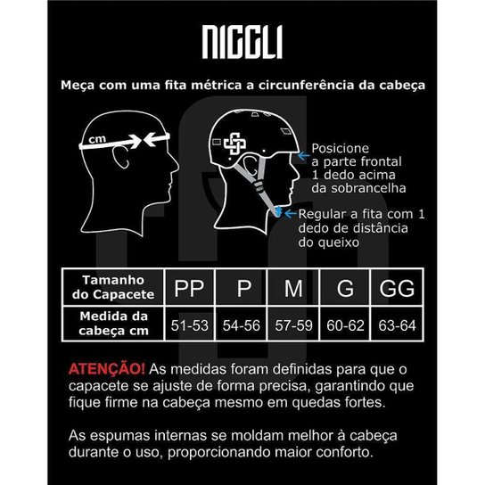 Capacete Niggli N1 Titanium