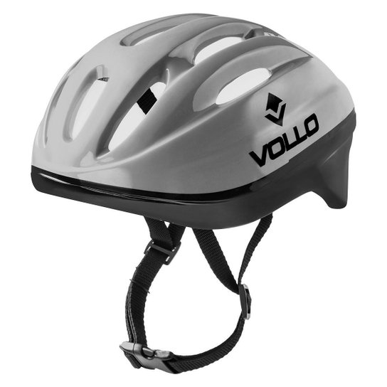 Capacete Pequeno Cinza Vollo