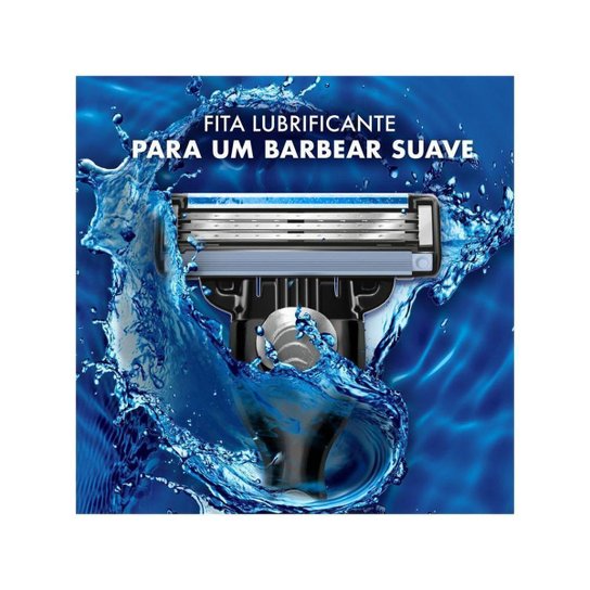 Carga para Aparelho de Barbear Gillette Mach3 - 8 Unidades