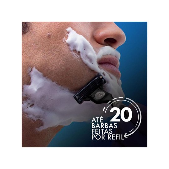 Carga para Aparelho de Barbear Gillette Mach3 - 8 Unidades
