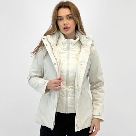 Casaco Alpelo em Nylon com Capuz Feminino