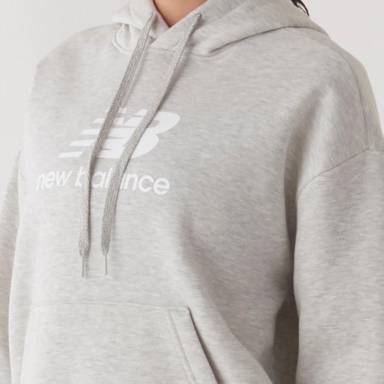 Casaco Com Capuz Com Felpa Essentials Basic Feminino