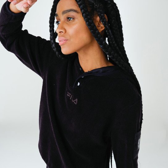 Casaco Com Capuz Fila Soft Street Express Feminino