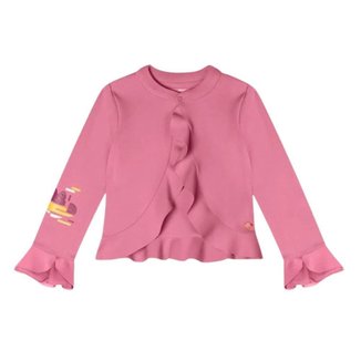 Casaco Infantil Lilica Ripilica Babados Manga Longa Menina