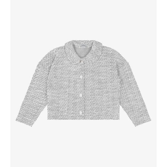 Casaco Infantil Trick Nick Tweed Shine Feminino