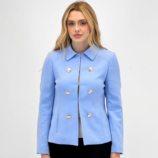Casaco Malise Curto em Tecido Feminino