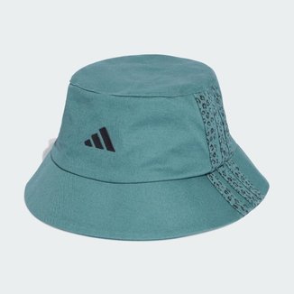 Chapéu Adidas Bucket Estampa de Leopardo Três Listras Moda Esportiva