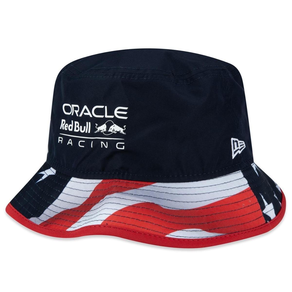 Chapeu New Era Bucket Red Bull Racing Team Especial Gpmiami