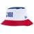 Chapéu New Era NBAAction Winter Sports Bucket Masculino - Branco+Vermelho