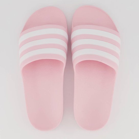 Chinelo Adidas Adilette Aqua Juvenil Rosa