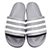 Chinelo Adidas Adilette Unissex - Cinza+Branco