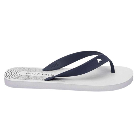 Chinelo Aramis Curves Branco 40
