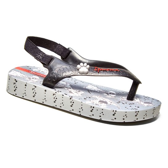 Chinelo Bebê Grendene Dálmatas Menino