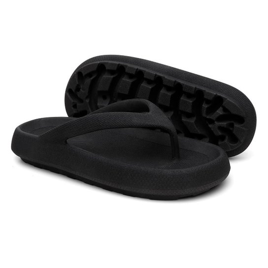 Chinelo de Dedo Nuvem Ortopédico Leve Conforto Macio Resistente
