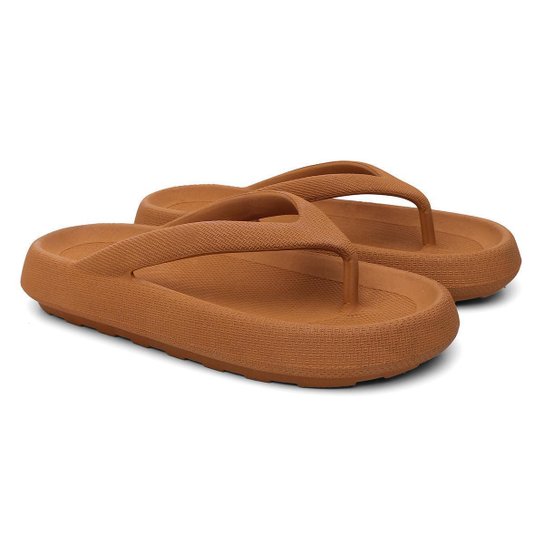 Chinelo de Dedo Nuvem Ortopédico Leve Conforto Macio Resistente