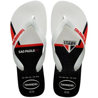 Chinelo Havaianas Masculino Top Times FC São Paulo Original