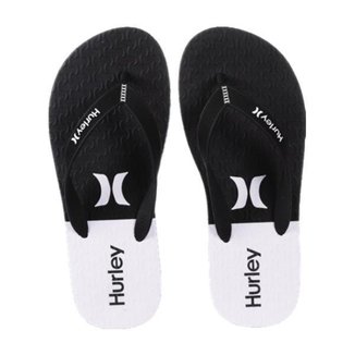 Chinelo Hurley HU0069 Crop - Preto Preto