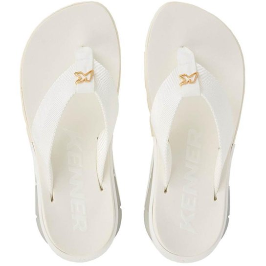 Chinelo Kenner Orak Masculino - Branco - 44/45