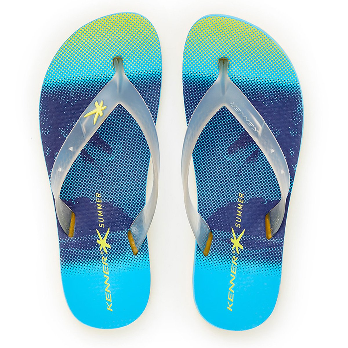 chinelo kenner masculino azul