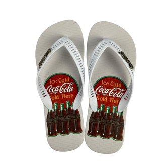 Chinelo Masculino Coca-Cola Cc3943 Bottle Circle