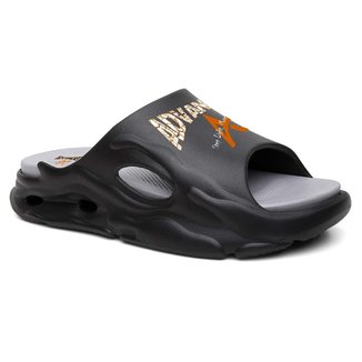Chinelo Masculino Estampado Slide Nuvem Ortopédico Em EVA Confortável Leve Macio Casual Dia A Dia