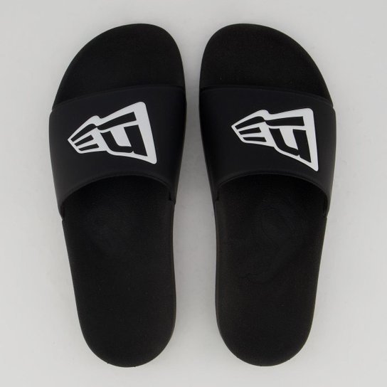 Chinelo New Era Slide Flag Ne Branded Preto