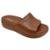 Chinelo Piccadilly Marshmallow C238003 Slide Nuvem Eva Leve - Marrom