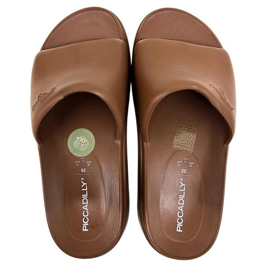 Chinelo Piccadilly Marshmallow C238003 Slide Nuvem Eva Leve