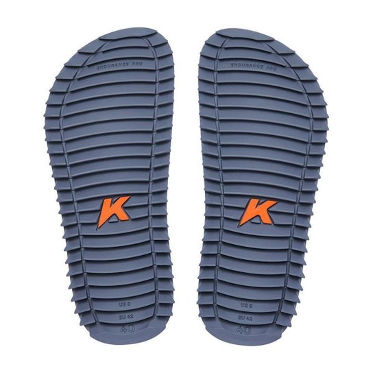 CHINELO SANDALIA KENNER KIVAH TKS PRETO E CINZA ORIGINAL