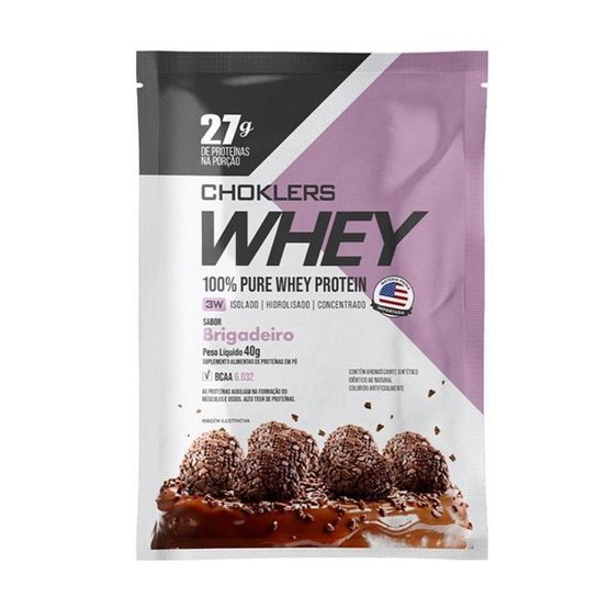 Choklers Whey Brigadeiro Sache 40g