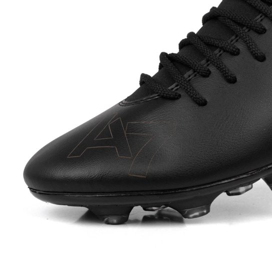 Chuteira Aviation7 Botinha A Futebol Campo Gramado Travas Masculina