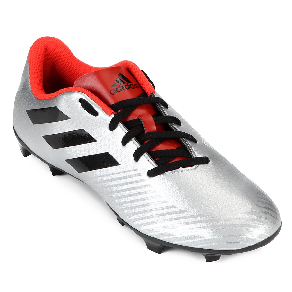 chuteira salmão adidas