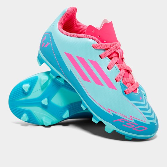 Chuteira Campo Infantil Adidas F50 Club Messi