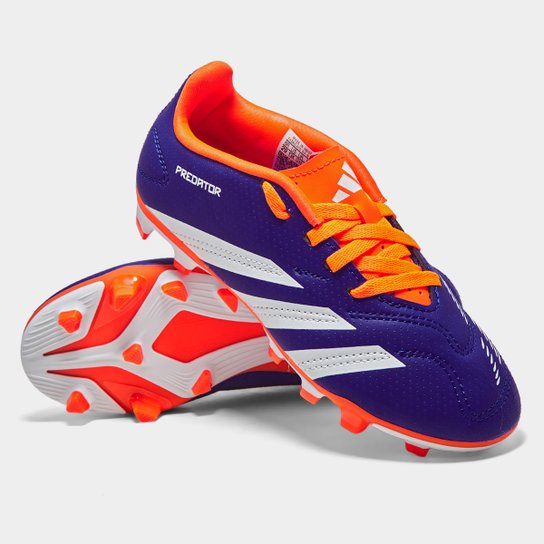 Chuteira Campo Infantil Adidas Predator 24 Club Low