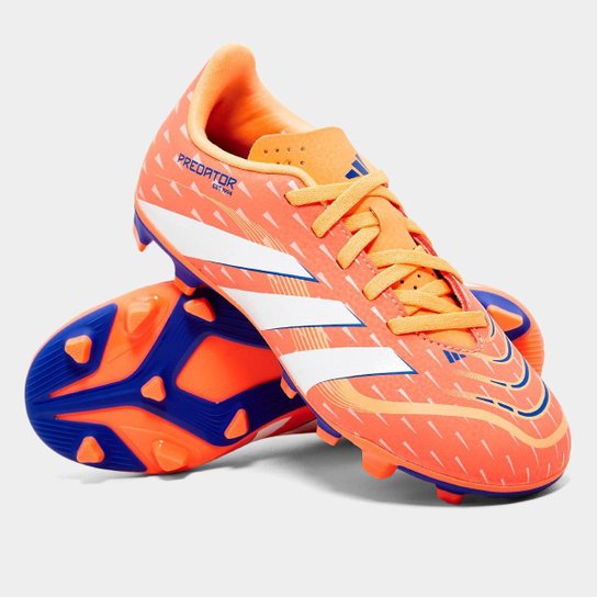 Chuteira Campo Infantil Adidas Predator Club Unissex