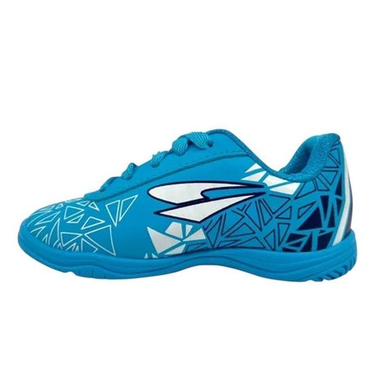 Chuteira Futsal Dray Drayzinho Infantil - Azul 25