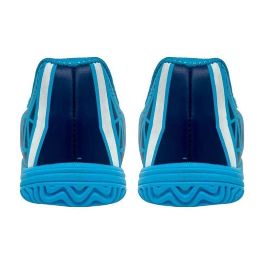 Chuteira Futsal Dray Drayzinho Infantil - Azul 25