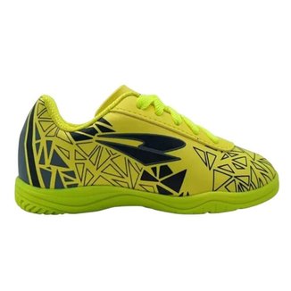 Chuteira Futsal Dray Drayzinho Infantil - Verde 29
