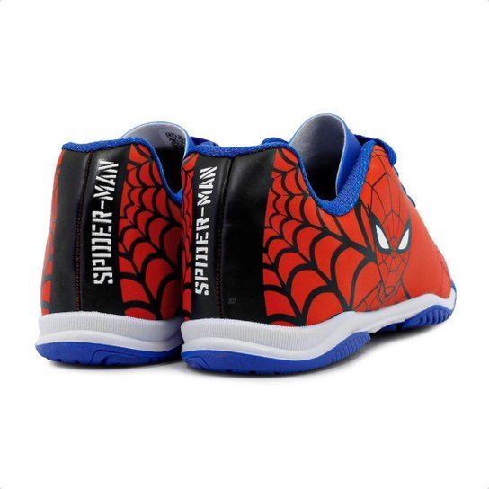 Chuteira Futsal Dray Marvel Original Com Cadarço Infantil