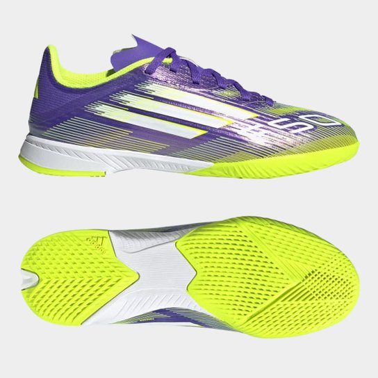 Chuteira Futsal Infantil Adidas F50 League Unissex