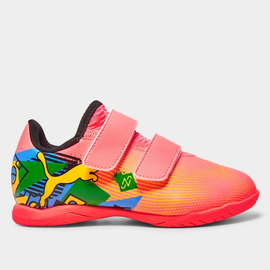 Chuteira Futsal Infantil Puma Future 7 Play NJR V OS BDP