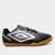 Chuteira Futsal Infantil Umbro X-Diamond Unissex - Preto+Cinza