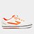 Chuteira Futsal Juvenil Topper Dominator 3 - Branco+Laranja