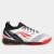 Chuteira Futsal Penalty Max 500 Locker Y-3 Unissex - Branco+Vermelho