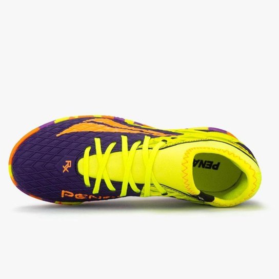 Chuteira Futsal Penalty RX Locker Kids Y-3 Roxa Infantil