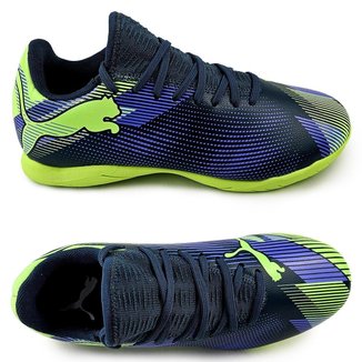 Chuteira Futsal Puma® Future 7 Play Infantil IT BDP Original
