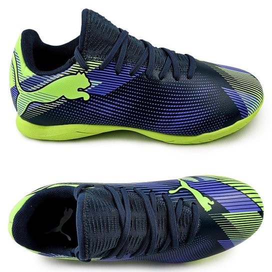 Chuteira Futsal Puma® Future 7 Play Infantil IT BDP Original