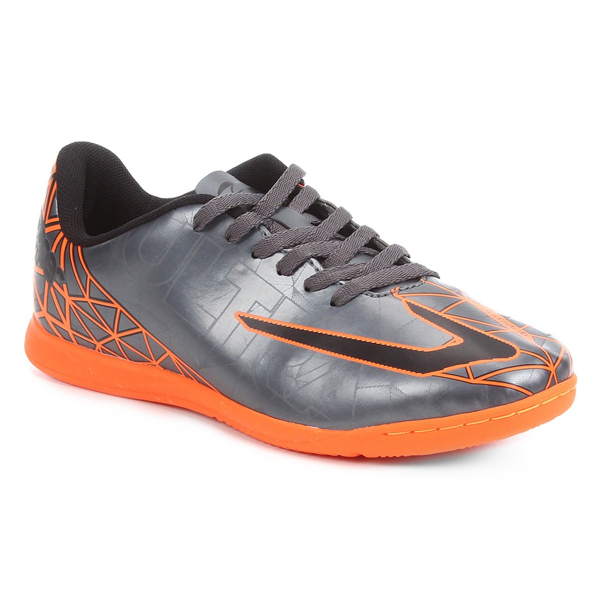 tenis futsal topper laranja