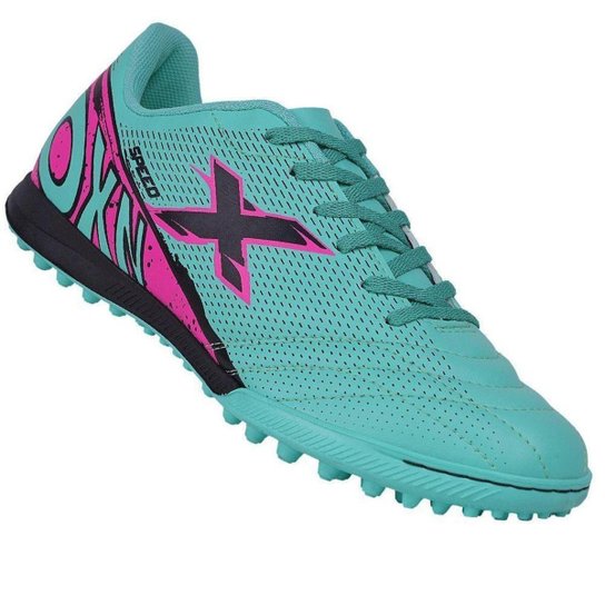 Chuteira Ifnantil Oxn Speed 5 Society X Pro Meninos